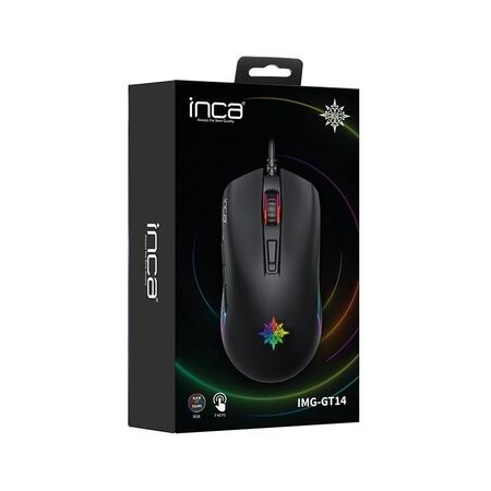 Inca IMG-GT14 Siyah Optik Kablolu Oyuncu Mouse