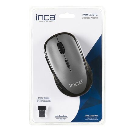 Inca IWM-395TG Gri Optik Kablosuz Mouse