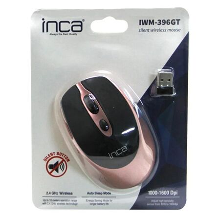 Inca IWM-396GT Rose Optik Kablosuz Sesiz Mouse