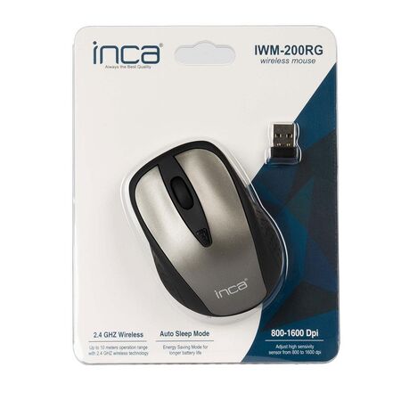 Inca IWM-200R Kırmızı Optik Kablosuz Mouse