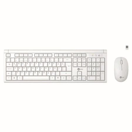 Lecoo KW200 Beyaz Kablosuz Q Klavye Mouse Seti