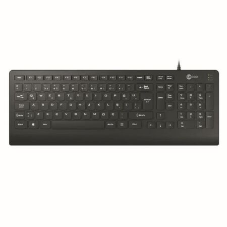 Lecoo KB103 Siyah Kablolu Q Klavye
