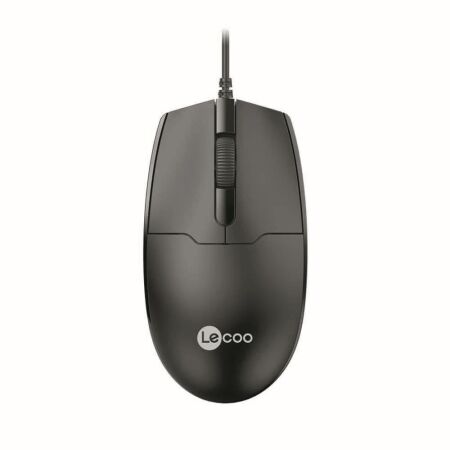 Lecoo MS101 Siyah Optik Kablolu Mouse