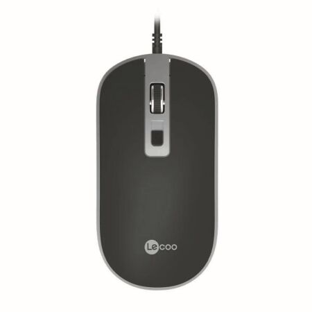 Lecoo MS104 Siyah Optik Kablolu Mouse