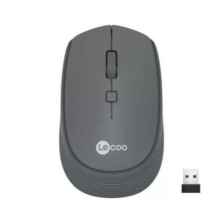 Lecoo WS202 Gri Optik Kablosuz Mouse