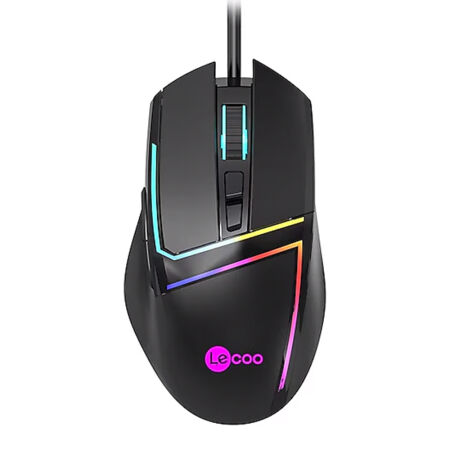 Lecoo MS106 Siyah Optik Kablolu Oyuncu Mouse