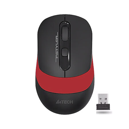 A4 Tech FG10 Kırmızı Optik Kablosuz Mouse