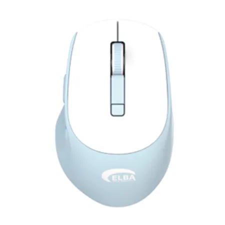 Elba B554 Beyaz Mavi Optik Kablosuz Mouse