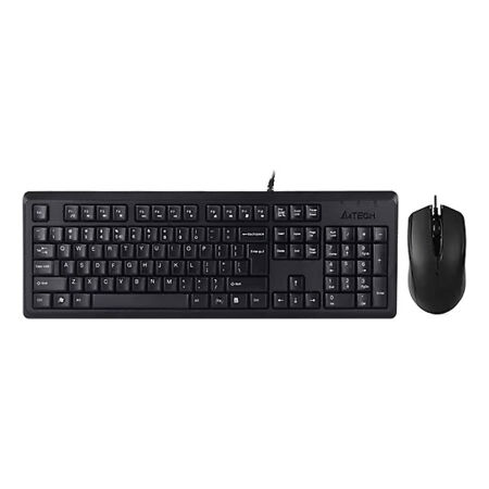A4 Tech KR-9276 Siyah Kablolu Q Klavye Mouse Seti