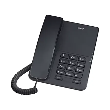 Karel Tm140 Analog Kablolu Telefon Siyah