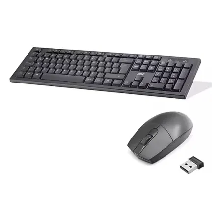 AOC KM210B 38 Kablosuz Klavye ve Mouse Seti