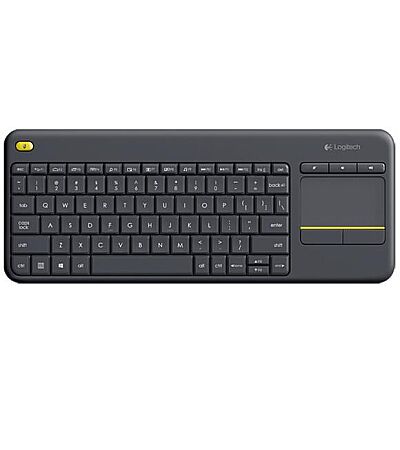 Logitech 920-007149 Wireless Touch K400 Plus Siyah TV Kablosuz Klavye