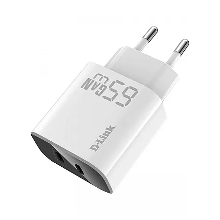 D-Link DPC-652 65W Çift Port GaN III USB Hızlı Şarj Adaptörü