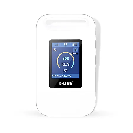 D-Link DWR-932M 4G LTE 3000 mAh Bataryalı Renkli Ekranlı Mobil Wi-Fi Router