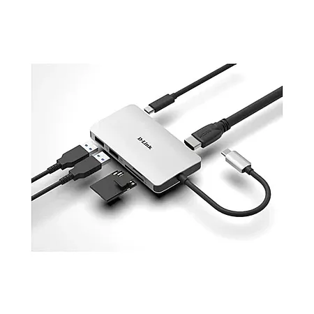 D-Link DUB-C106 Type-C HDMI 4K ve USB 3.1 Çoklayıcı Adaptör