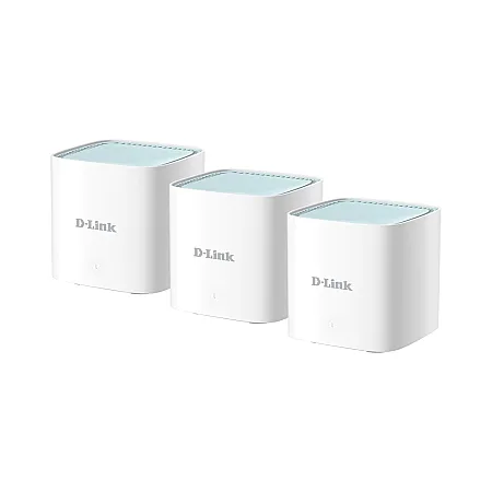 D-Link M15 AX1500 Wi-Fi 6 Mesh Router Sistemi 3’lü Paket