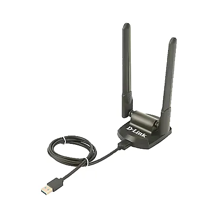 D-Link DWA-XE5452/EU AX5400 Wi-Fi 6E Üç Bant USB 3.0 Kablosuz Ağ Adaptörü