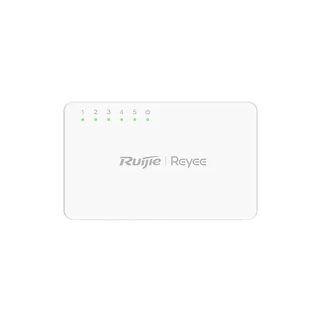 Reyee RG-ES05F 5 Port 10/100 Mbps Fast Ethernet Tak-Çalıştır Network Switch