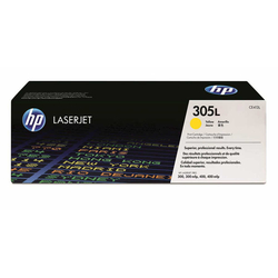 HP 305L-CE412L Sarı Orijinal Toner