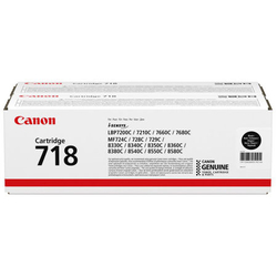 Canon CRG-718/2662B017 Siyah Orijinal Toner 2li Paketi