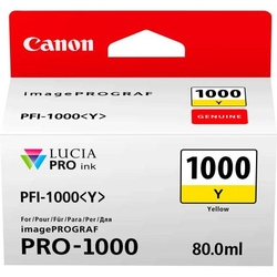 Canon PFI-1000Y/0549C001 Sarı Orijinal Kartuş