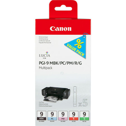 Canon PGI-9/1033B013 MBK/PC/PM/R/G Orijinal Kartuş Avantaj Paketi