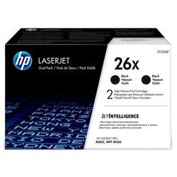 HP 26X (CF226XF) Orijinal Toner Yüksek Kapasiteli İkili Paket