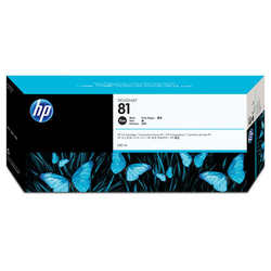 HP 81-C4930A Siyah Orijinal Kartuş