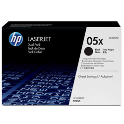 HP 05X (CE505XD) Orijinal Toner Yüksek Kapasiteli İkili Paket