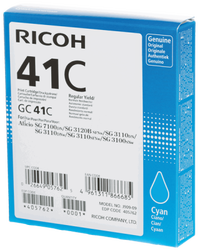 Ricoh Aficio GC-41C Mavi Orijinal Kartuş