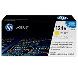 HP 124A (Q6002A) Sarı Orijinal Toner