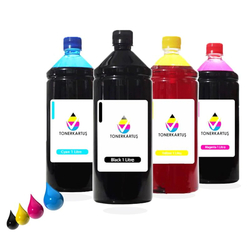 HP Uyumlu Muadil Mürekkep Seti (CMYK)(4x1 Litre)