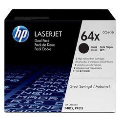 HP 64X-CC364XD Orijinal Toner Yüksek Kapasiteli İkili Paket