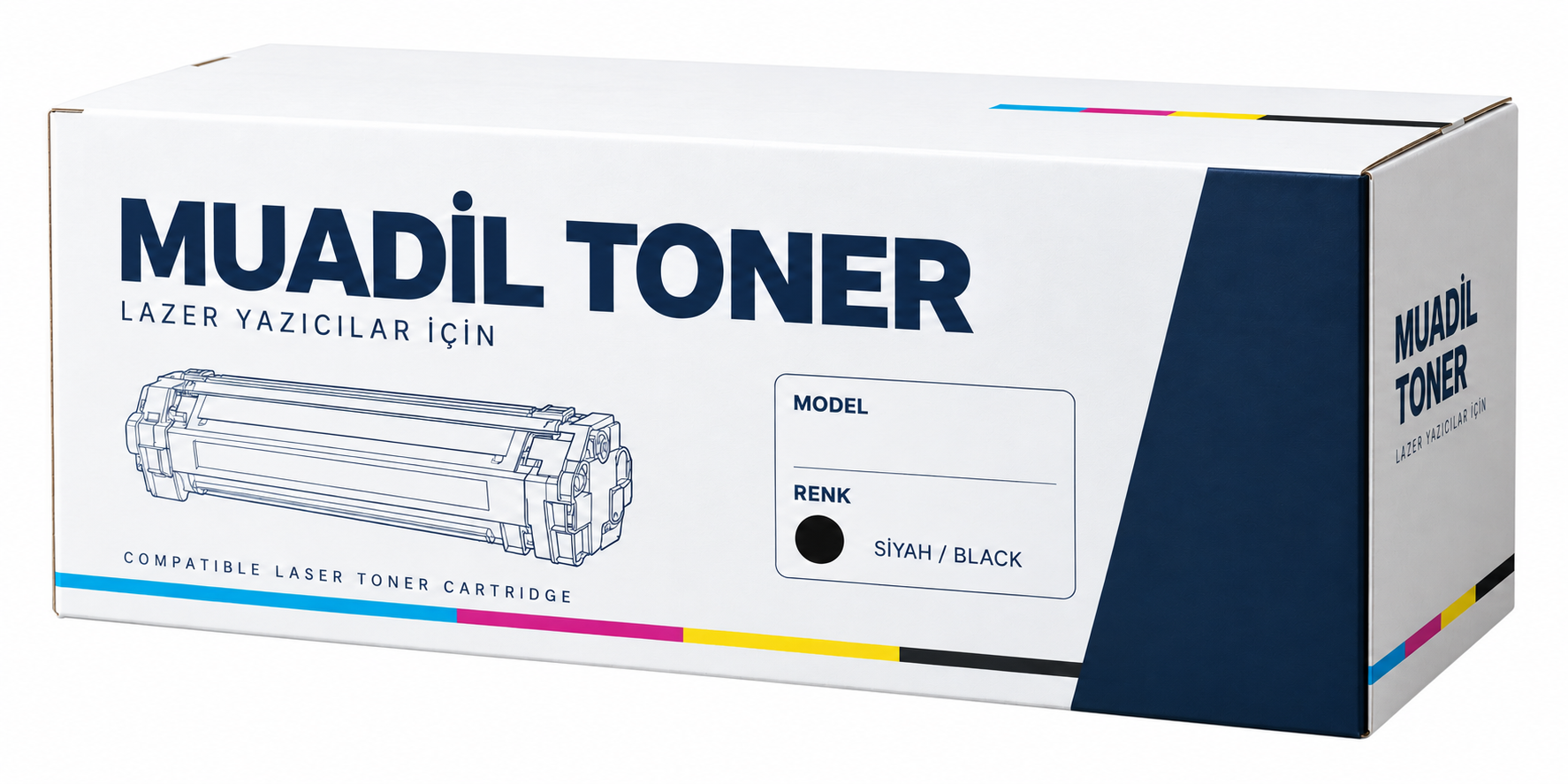 HP 124A (Q6001A) Mavi Muadil Toner