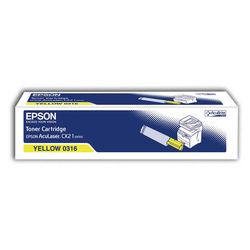 Epson CX-21/C13S050316 Sarı Orijinal Toner