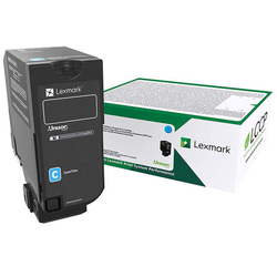 Lexmark CS727-75B20C0 Mavi Orijinal Toner