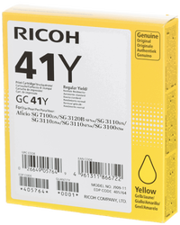 Ricoh Aficio GC-41Y Sarı Orijinal Kartuş