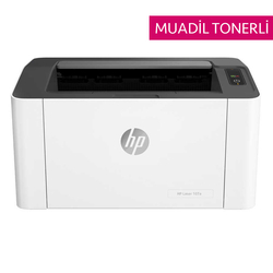 HP 4ZB77A Laserjet 107A Lazer Yazıcı Sınırsız Chipli ve Tam Dolu Muadil Tonerli